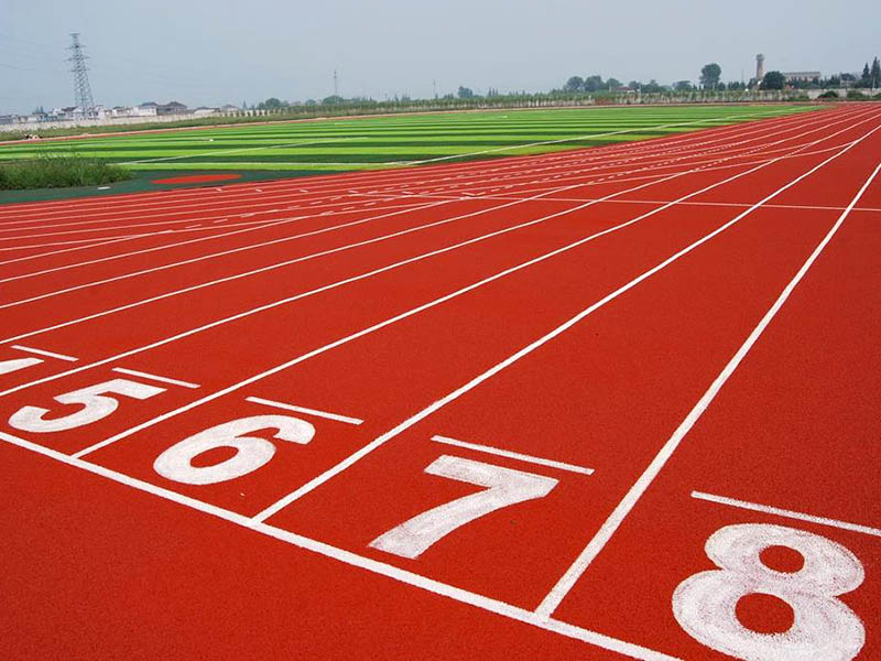 運動場塑膠跑道